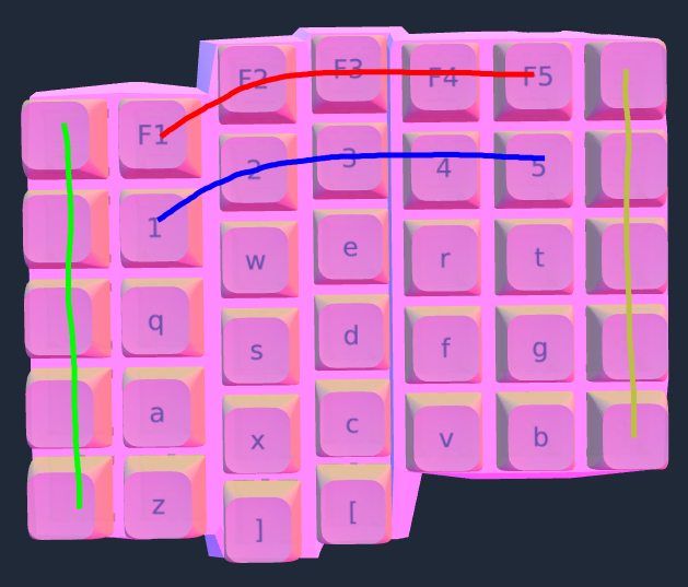 row selection
